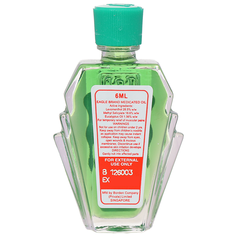 Dầu gió xanh Con Ó chai 24ml - 51